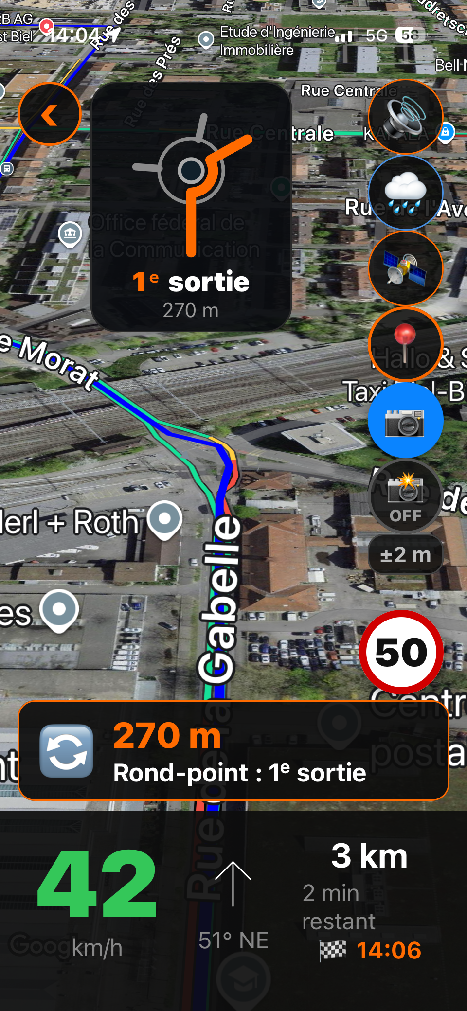 Carte GPS MotoRideDry