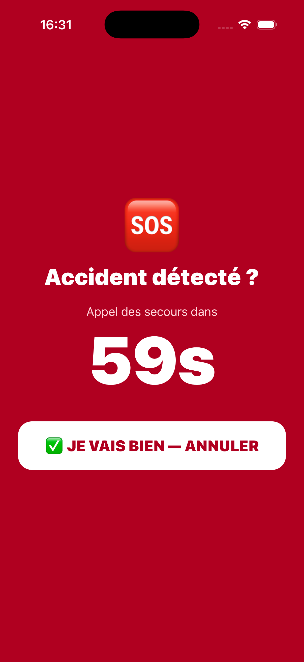 Détection de chute